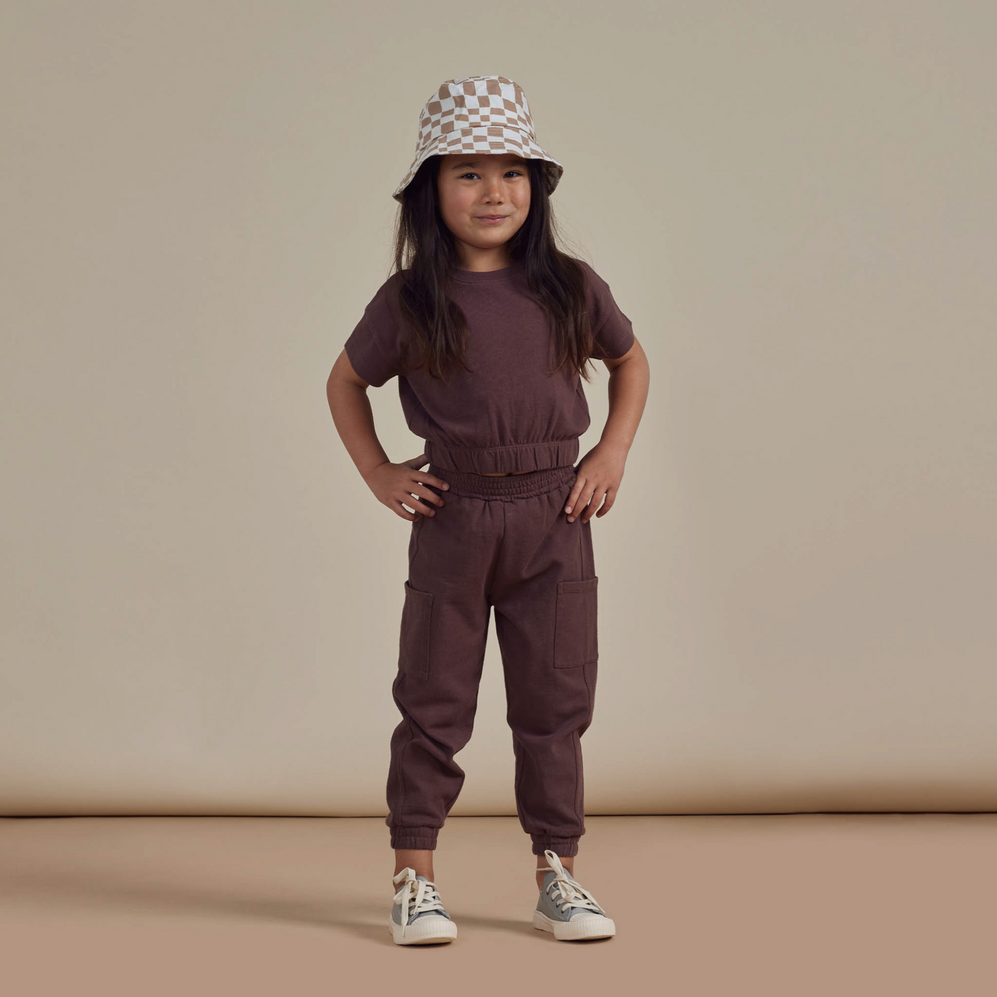 Rylee & Cru Bucket Hat, Sand Check