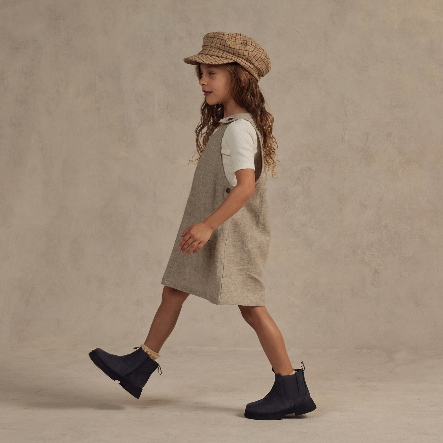 Rylee & Cru Captain Hat, Autumn Plaid