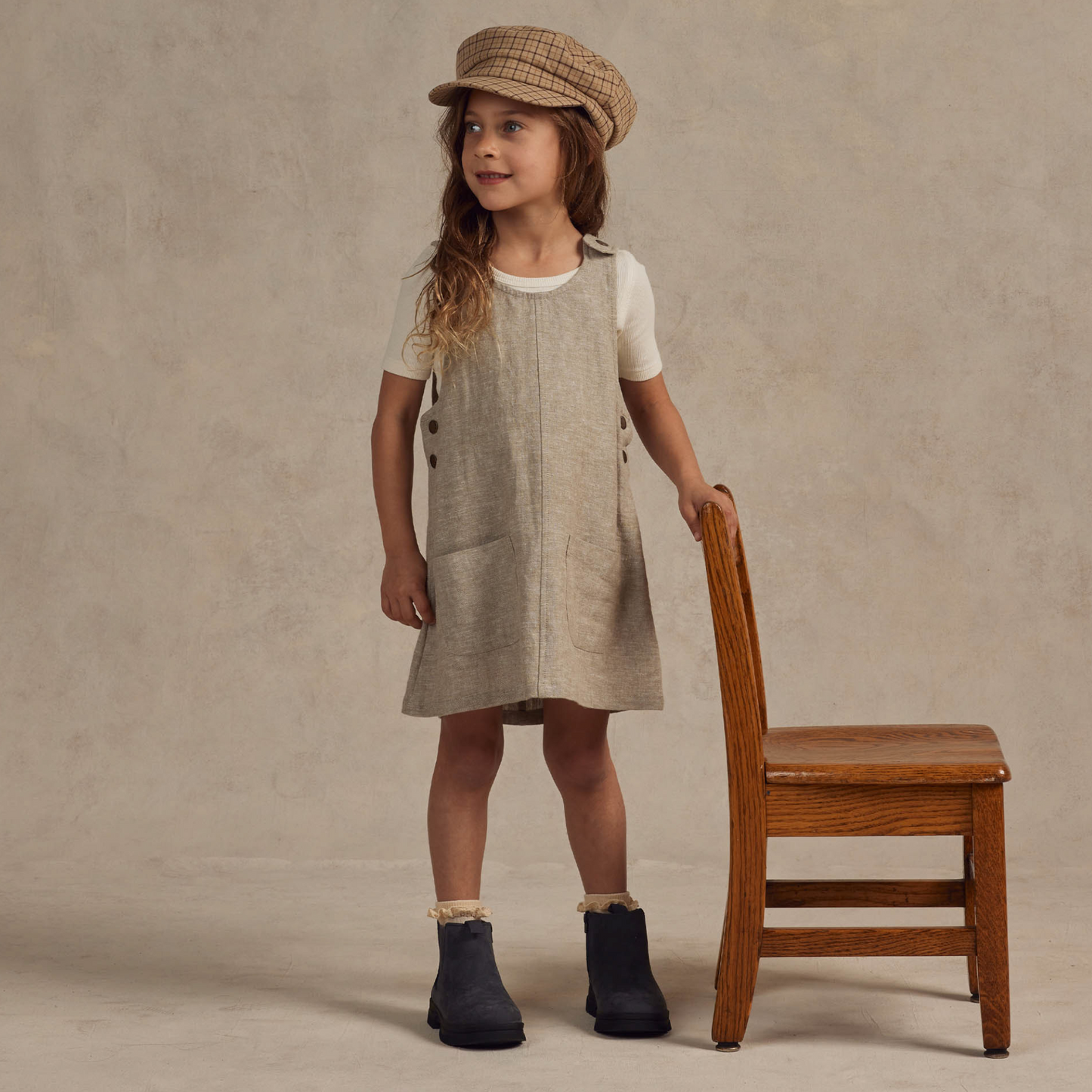 Rylee & Cru Captain Hat, Autumn Plaid