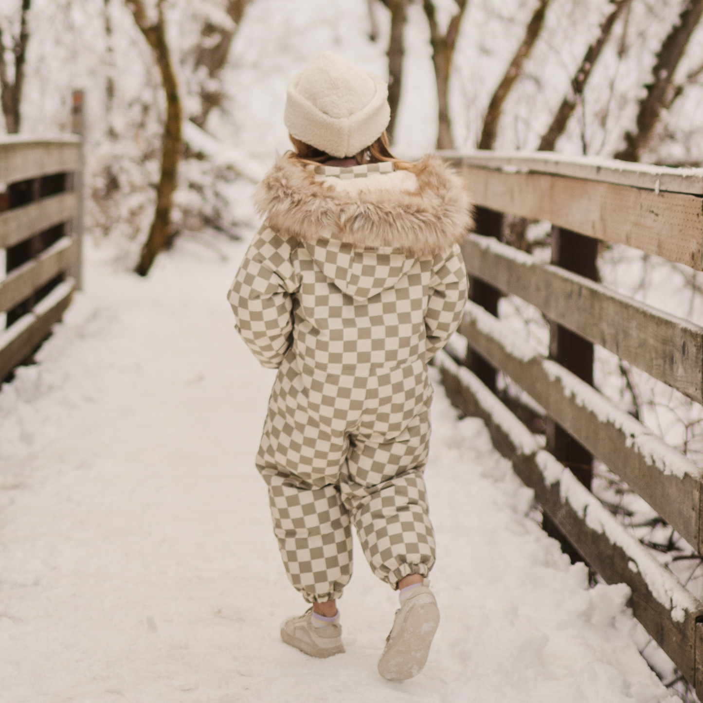 Rylee & Cru Ski Snowsuit, Fern Check
