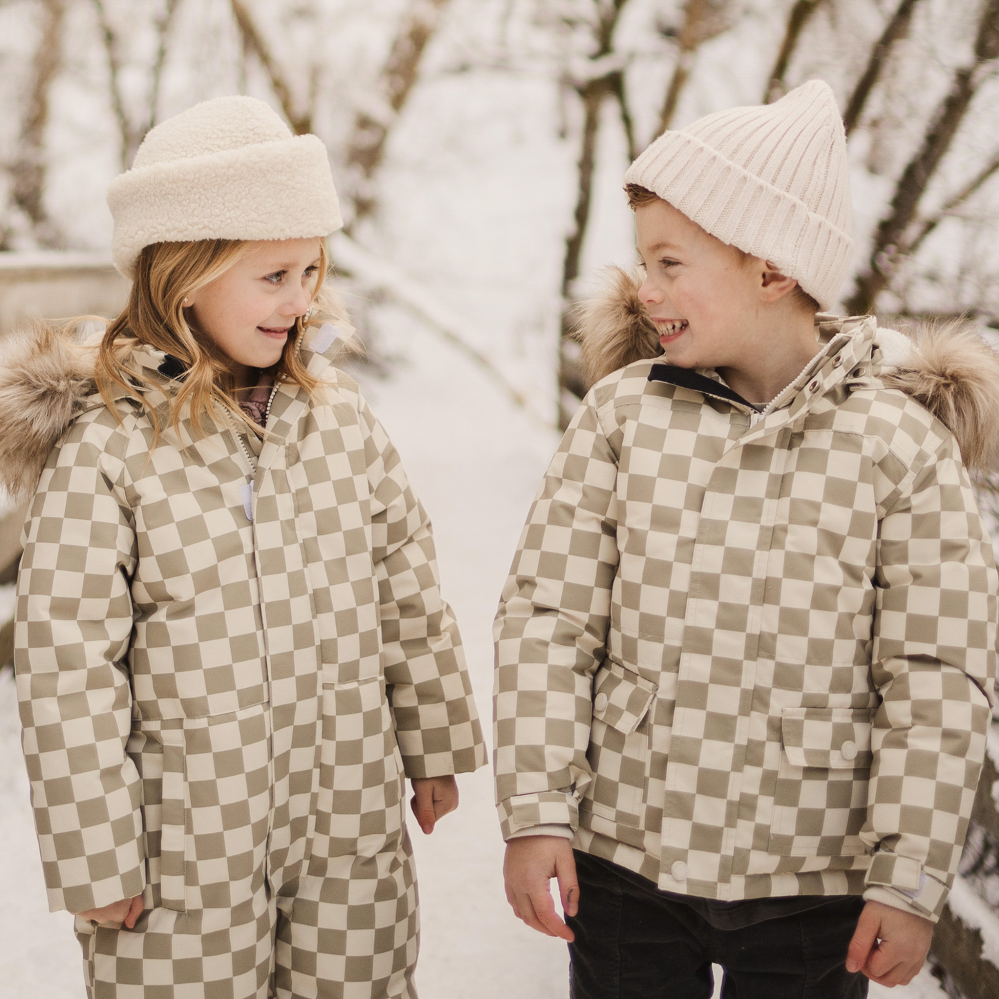 Rylee & Cru Parka Ski Jacket, Fern Check