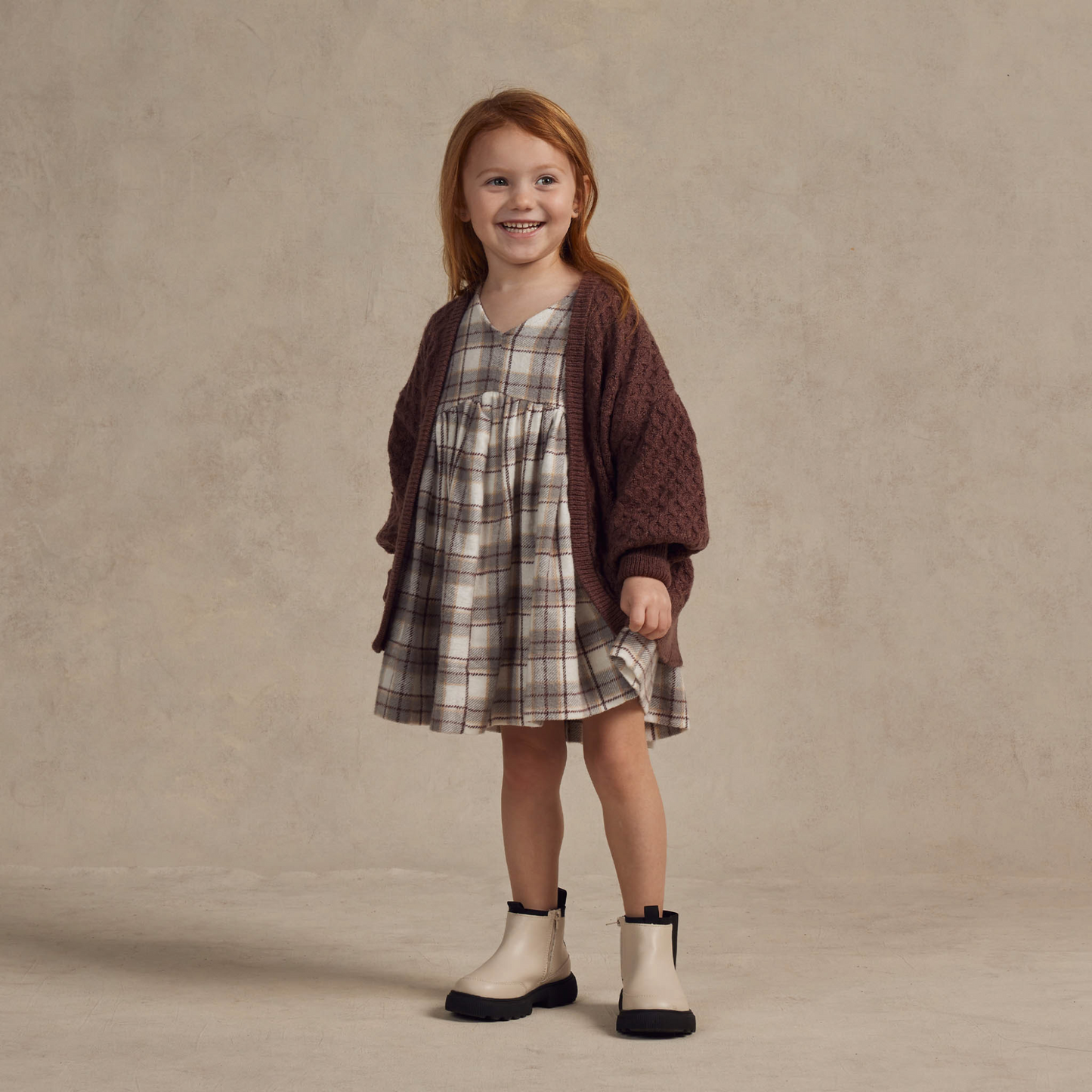 Rylee & Cru Gretel Cardigan, Plum