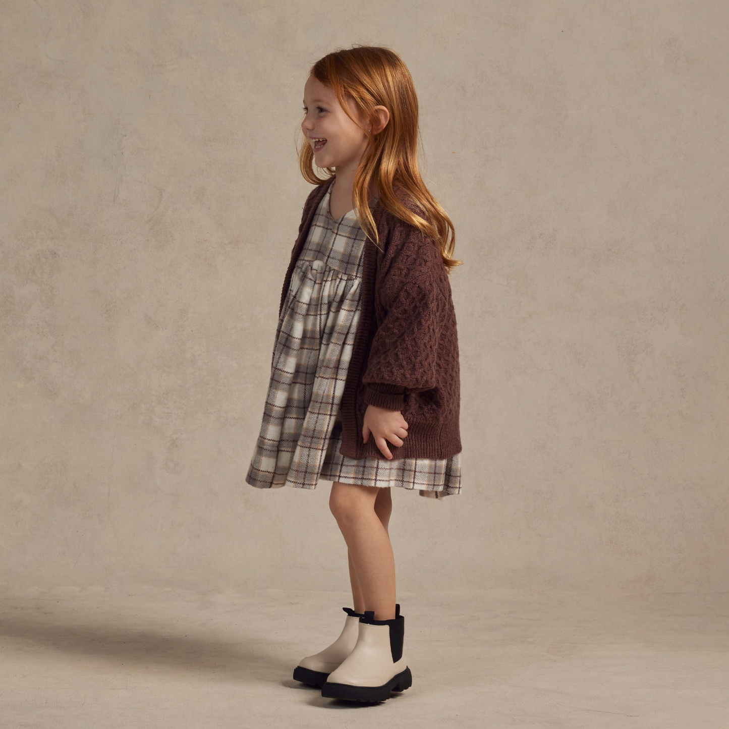 Rylee & Cru Gretel Cardigan, Plum