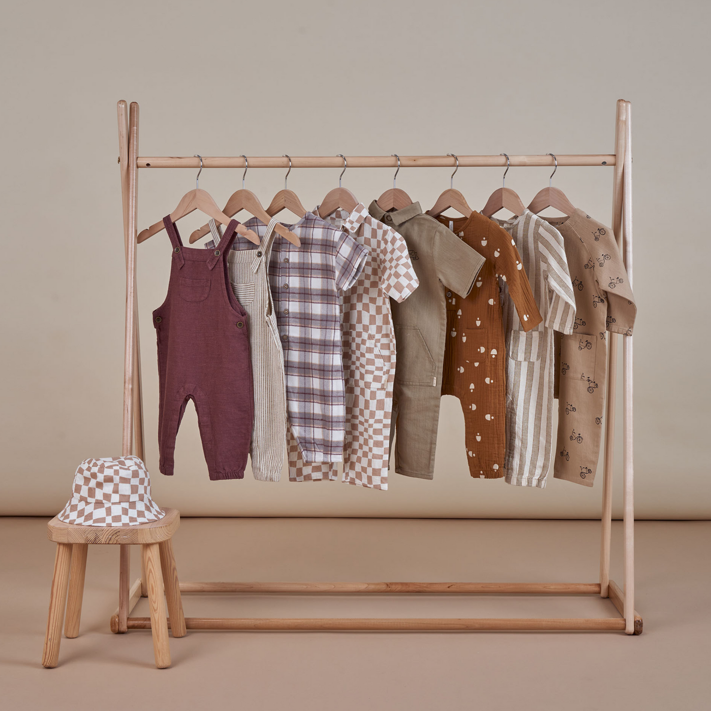 Rylee & Cru Hayes Jumpsuit, Blue Flannel