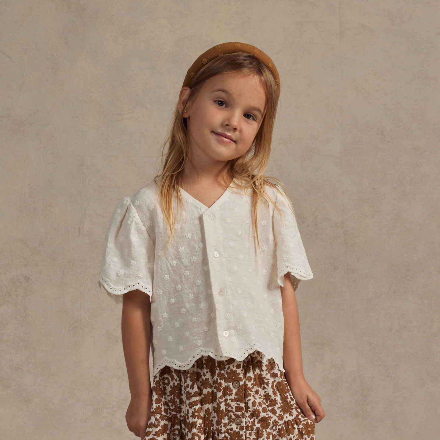 Rylee & Cru Cleo Top, Ivory