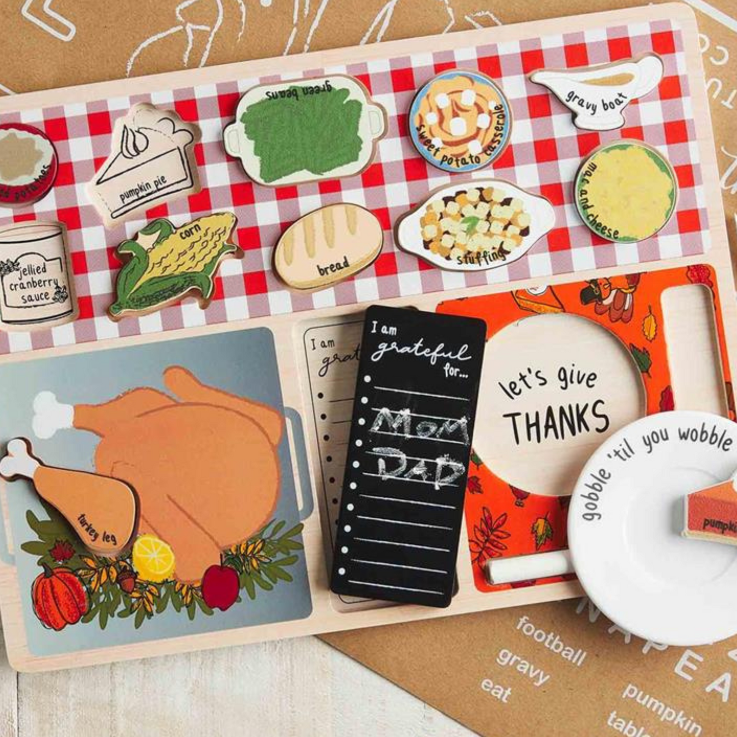 Turkey Time Wooden Puzzle