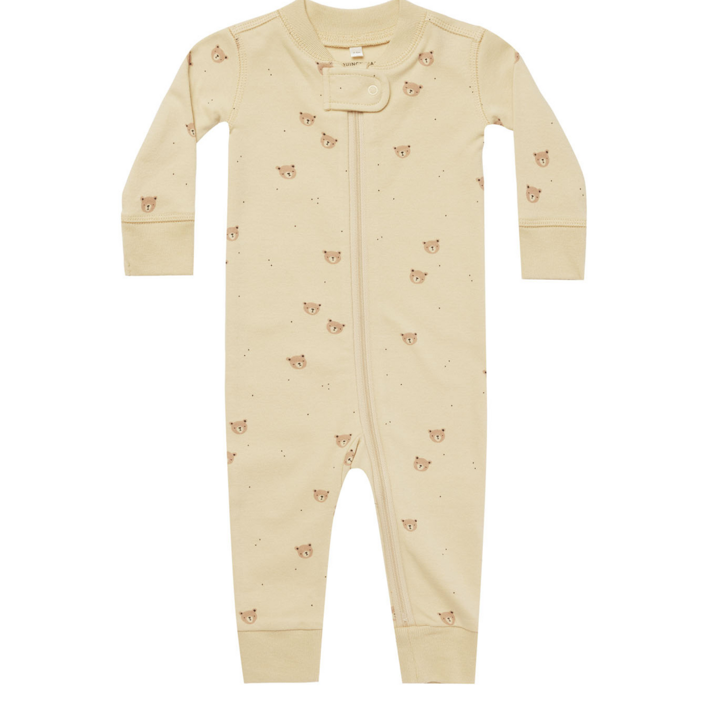 Organic Zip Longsleeve Sleeper, Bears