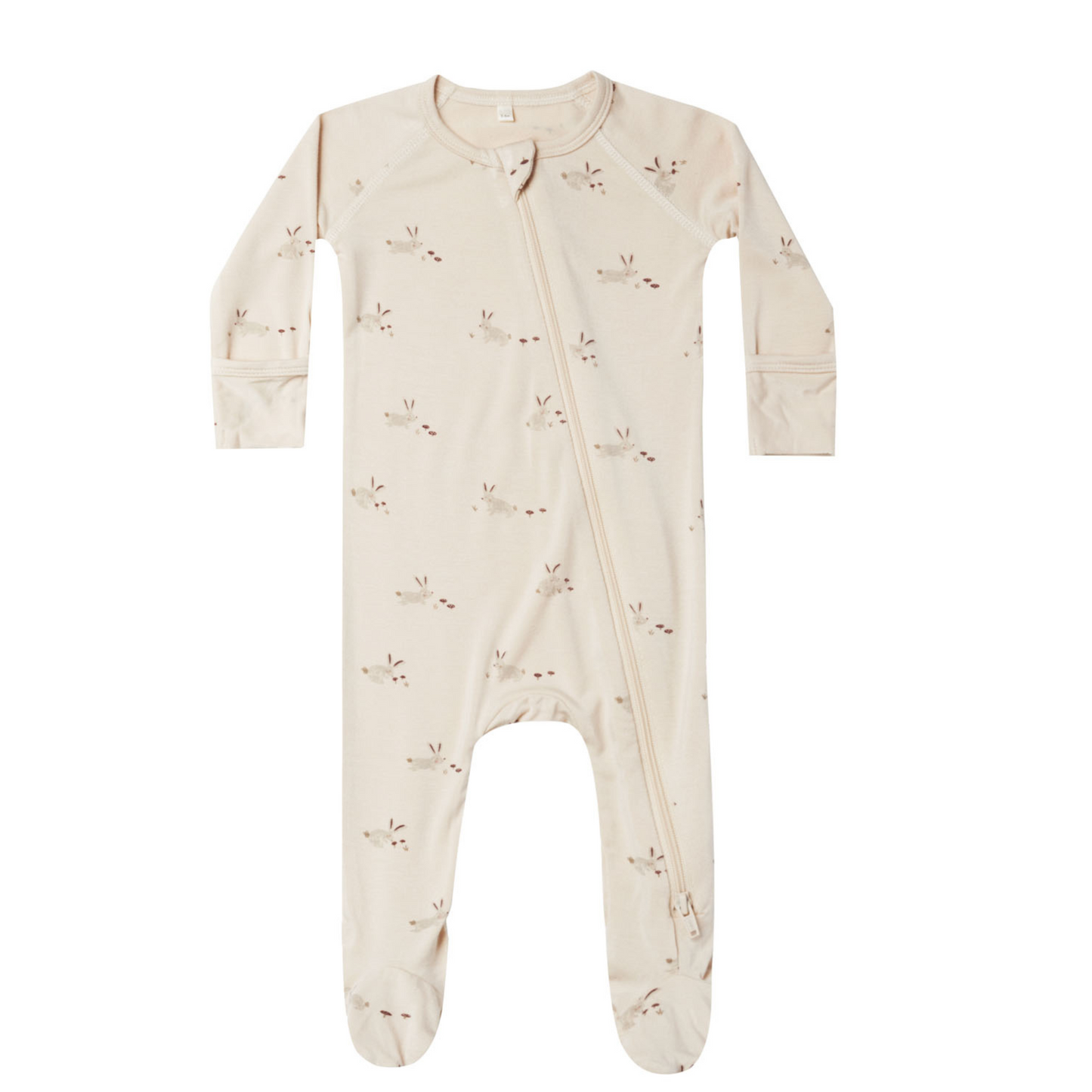 Bamboo Zip Footie, Bunnies