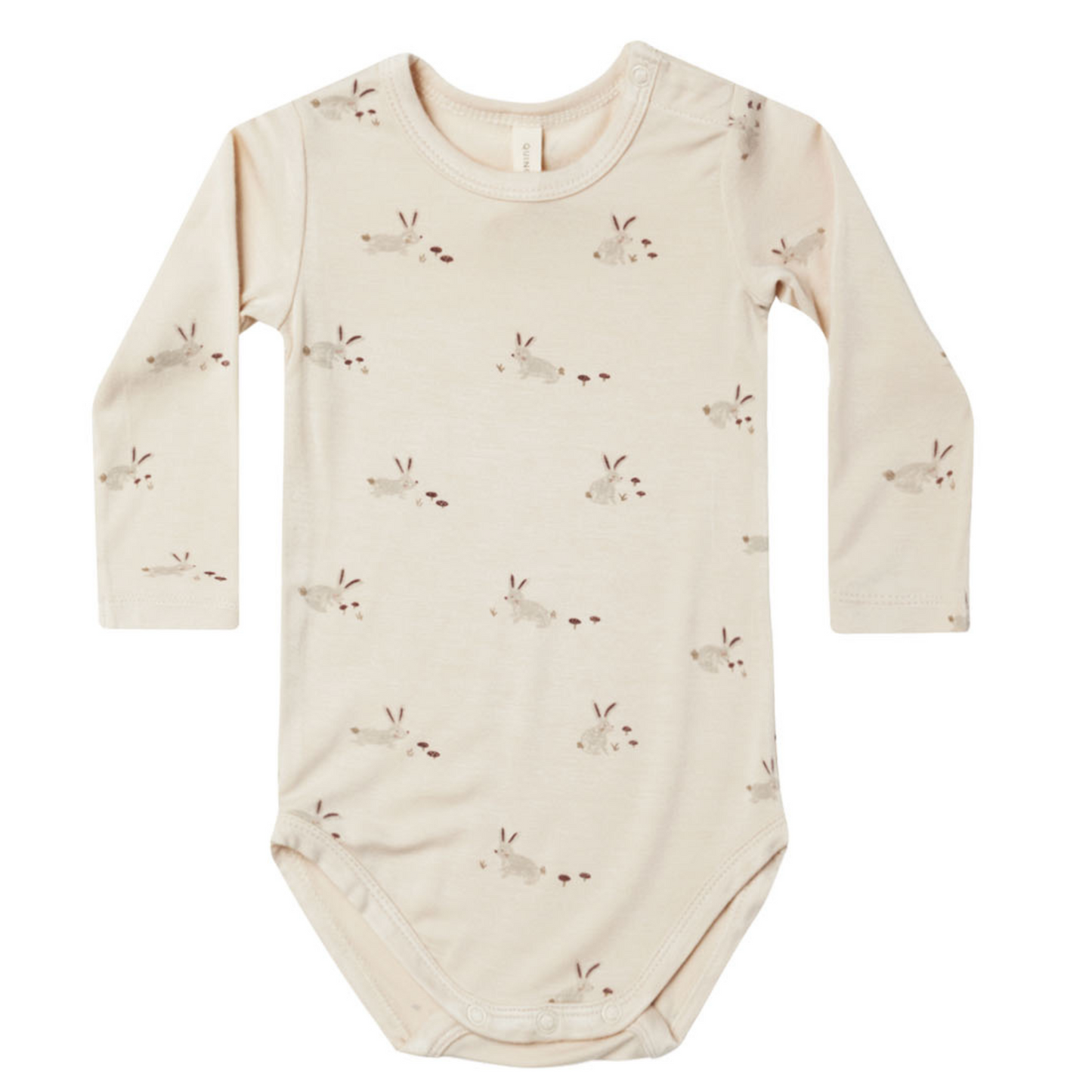 Bamboo Longsleeve Bodysuit, Bunnies