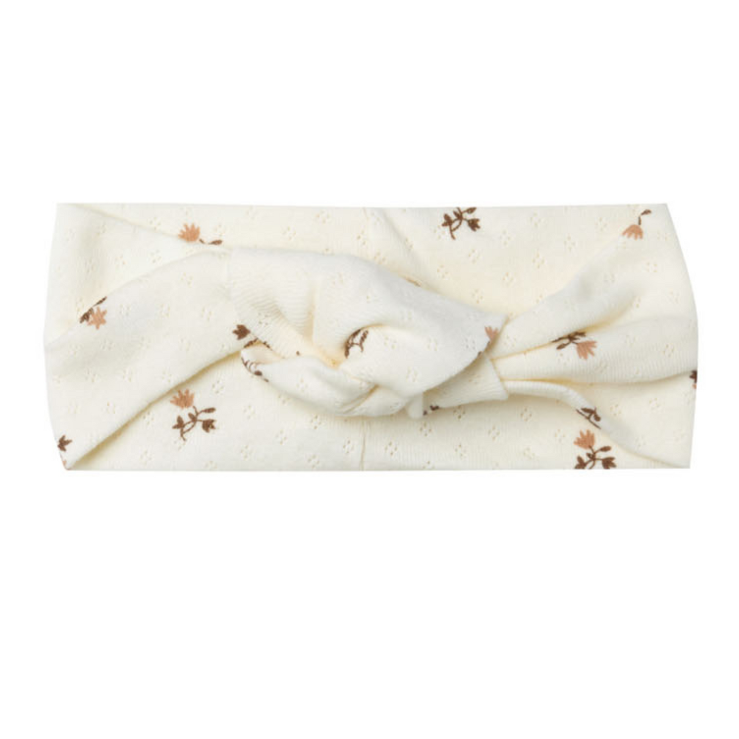 Knotted Headband, Rose Fleur