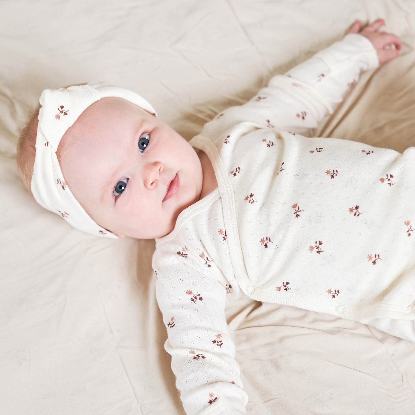 Knotted Headband, Rose Fleur