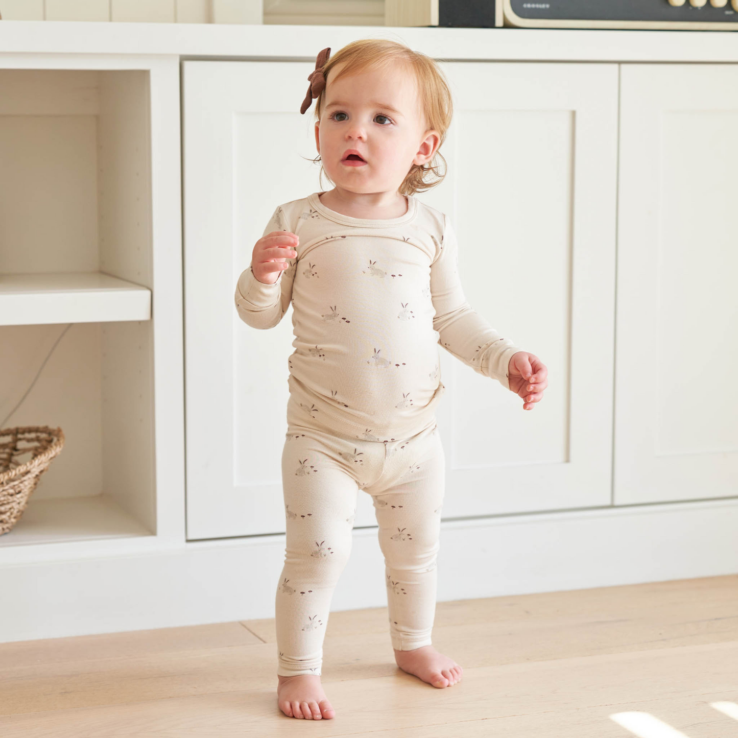 Bamboo Pajama Set, Bunnies