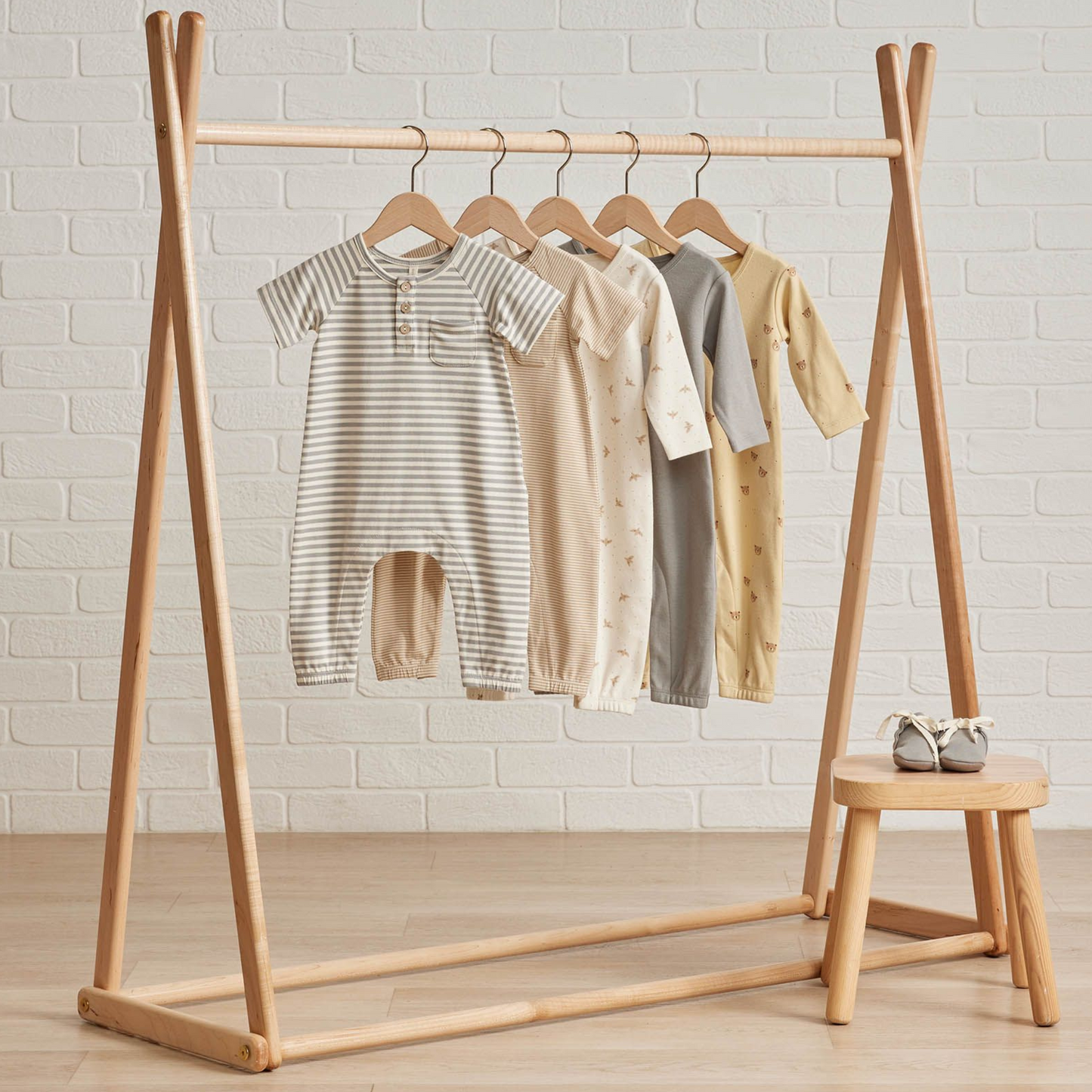 Organic Long Sleeve Jumpsuit, Bears