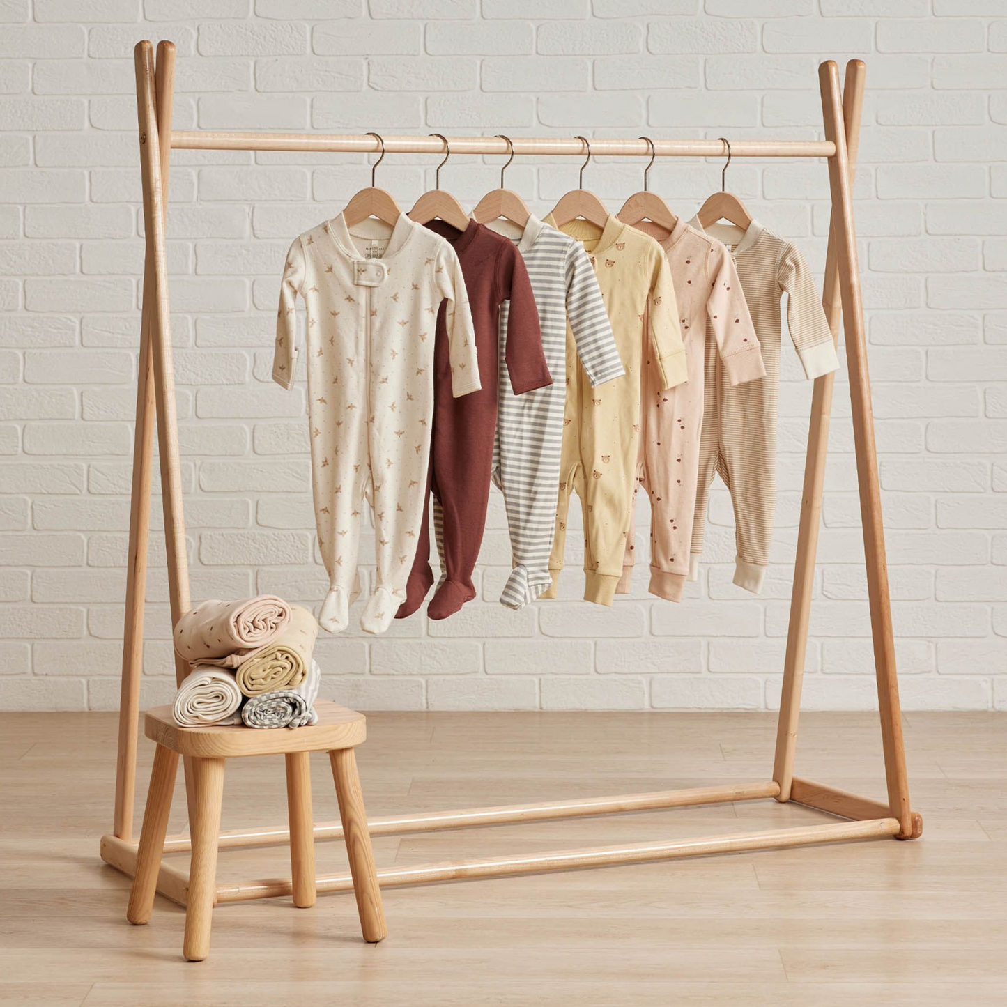 Organic Zip Longsleeve Sleeper, Bears