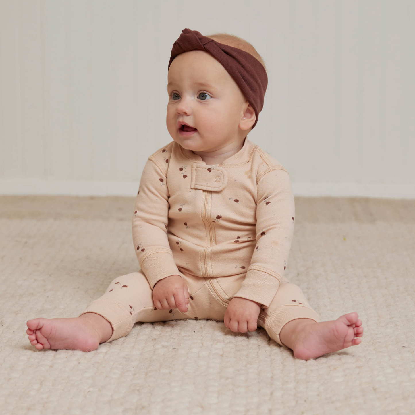 Knotted Headband, Plum