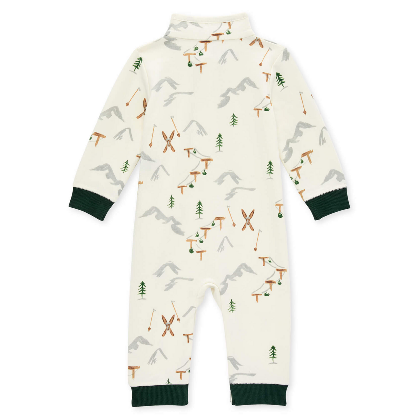 French Terry Collared Jumpsuit, Hittin' The Slopes