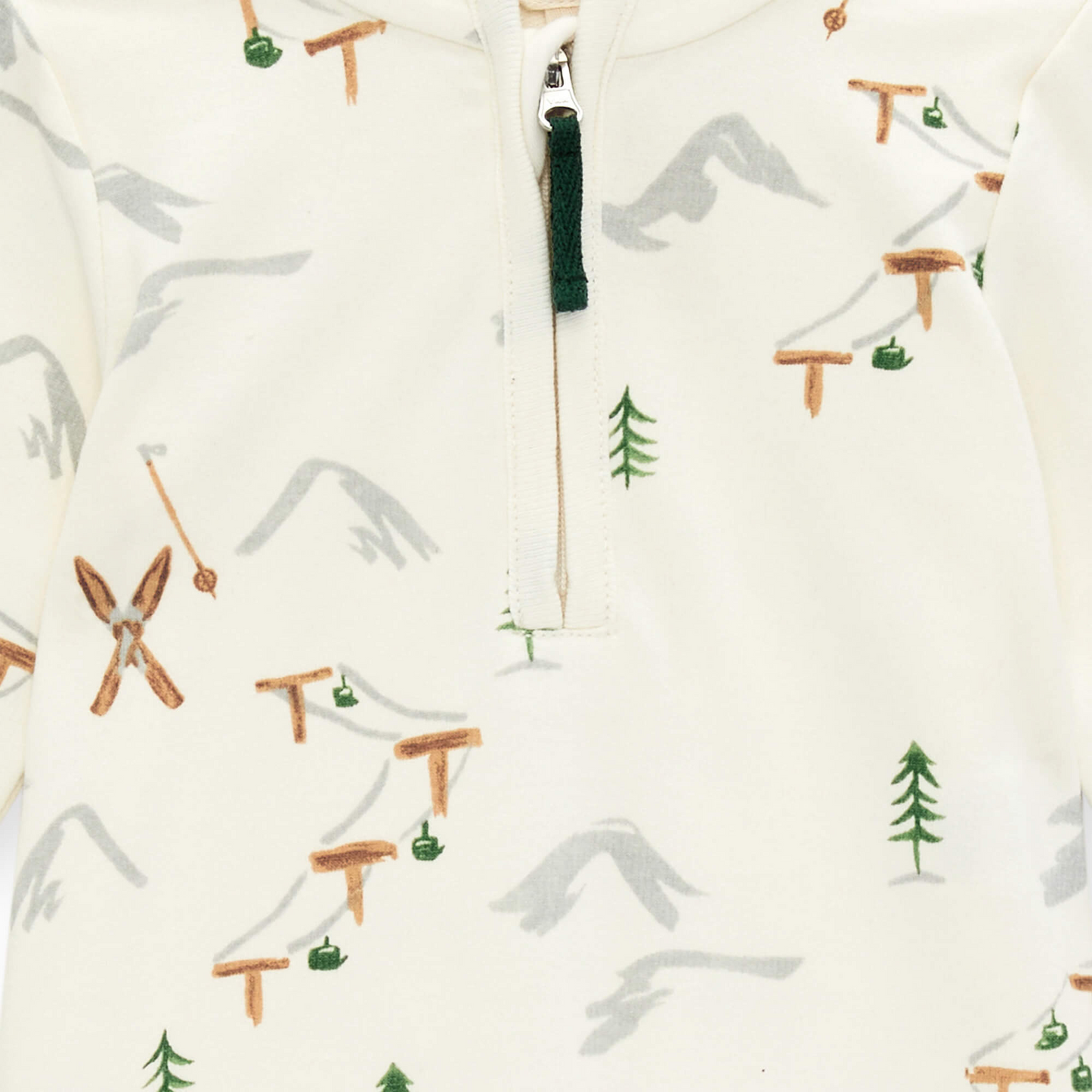 French Terry Collared Jumpsuit, Hittin' The Slopes