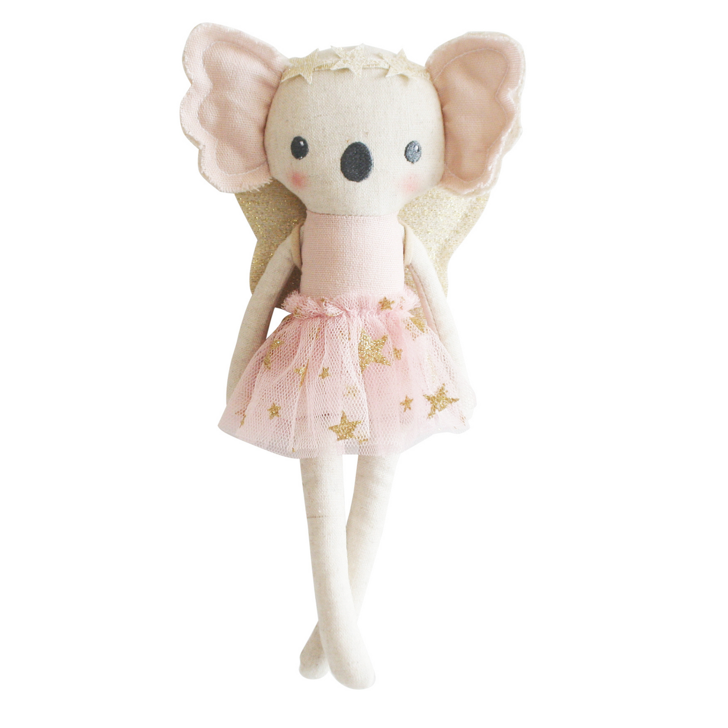 Mini Koala Dress Up Doll, Pink/Gold