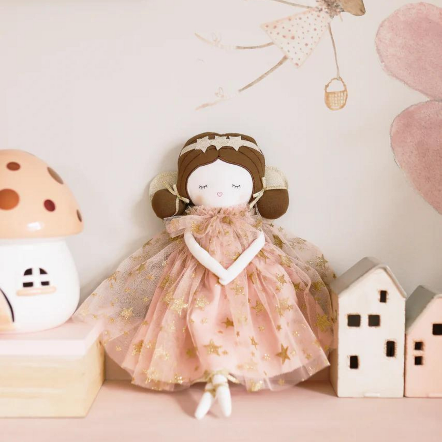 Celeste Fairy Doll, Pink Gold Star
