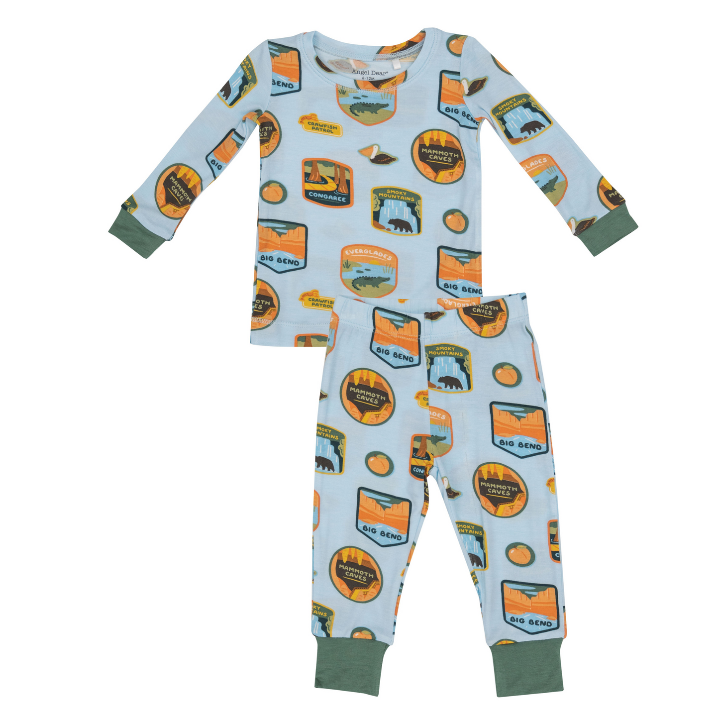 2-Piece Lounge Wear Set, National Park Patches Southeast