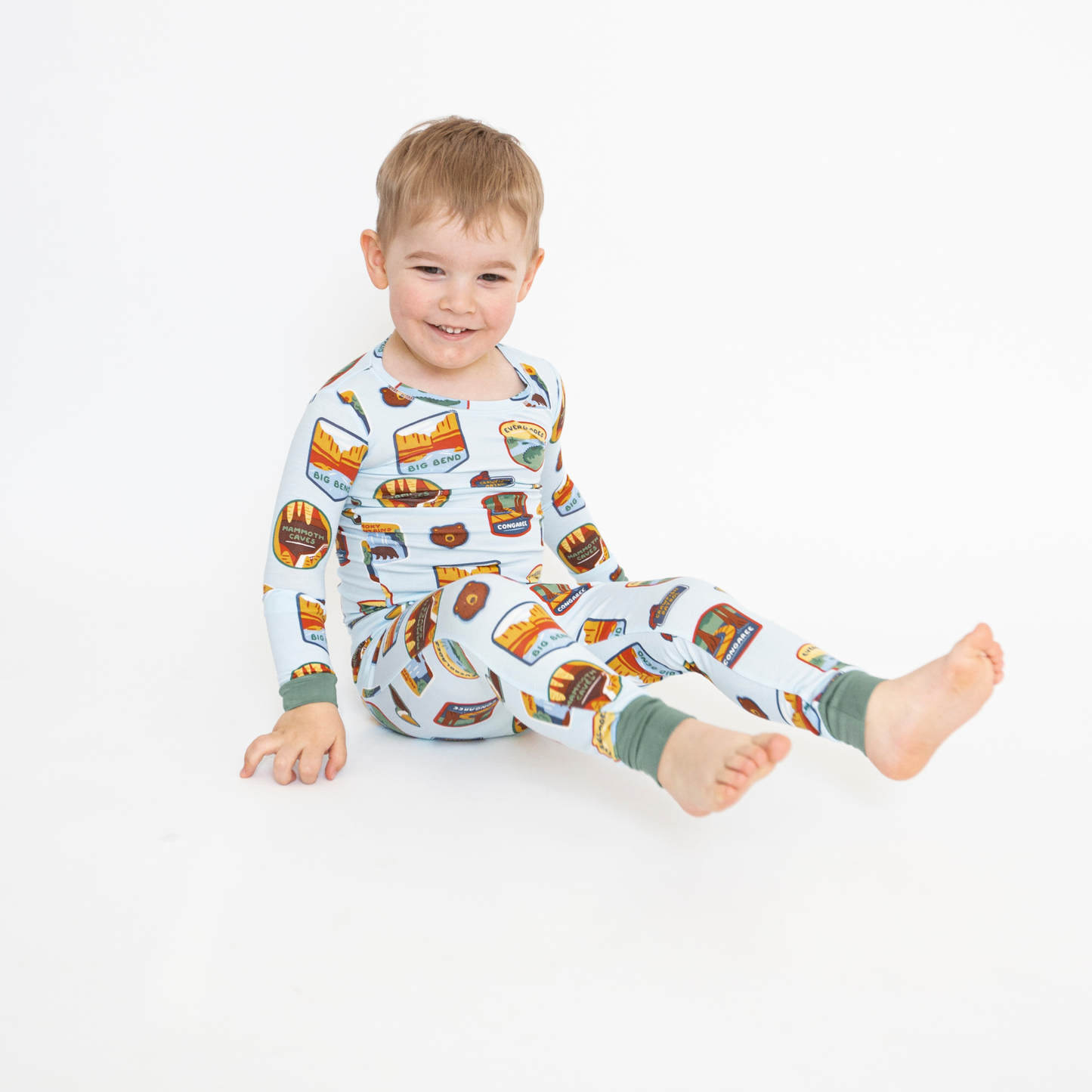 2-Piece Lounge Wear Set, National Park Patches Southeast