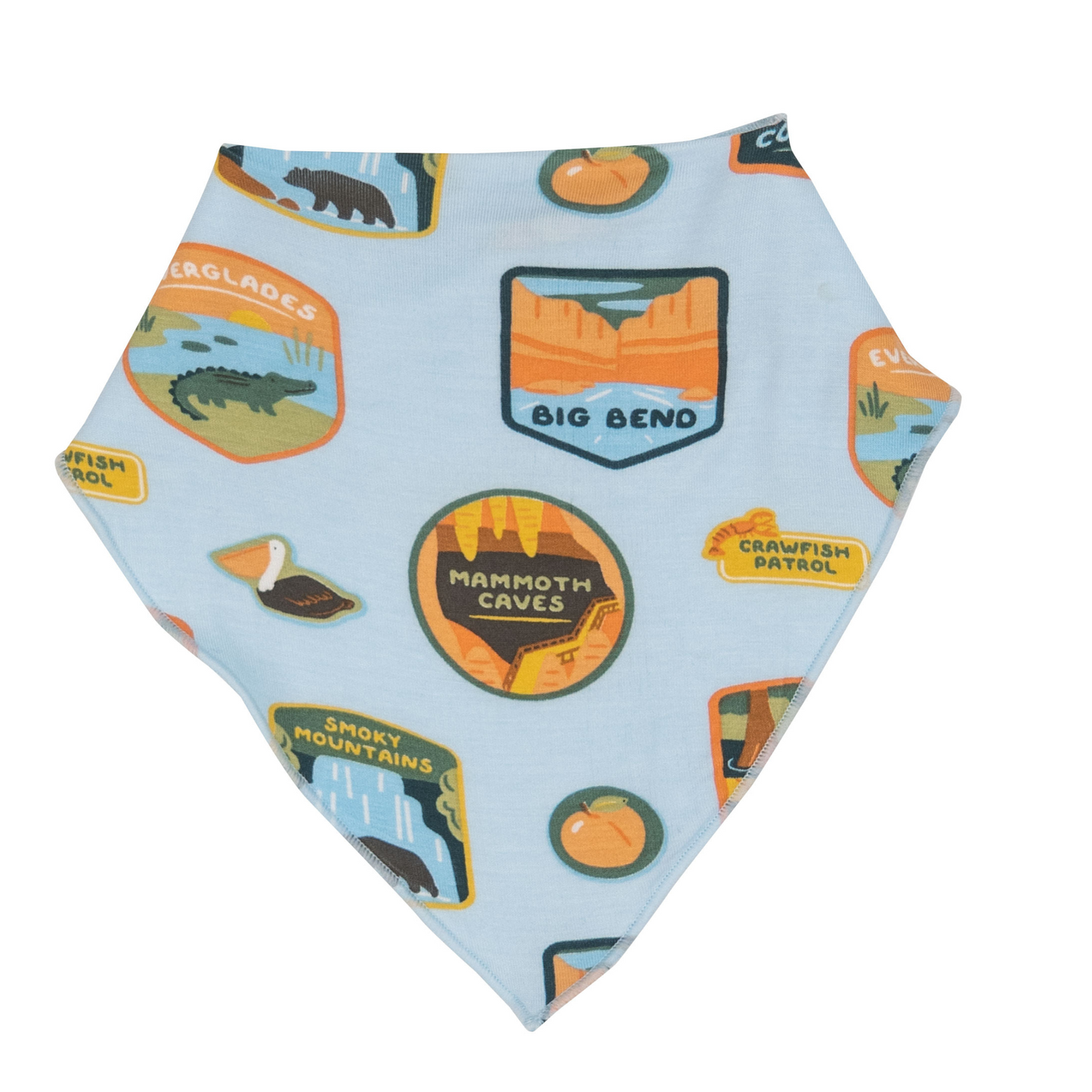 Bandana Bib, National Park Patches Southeast