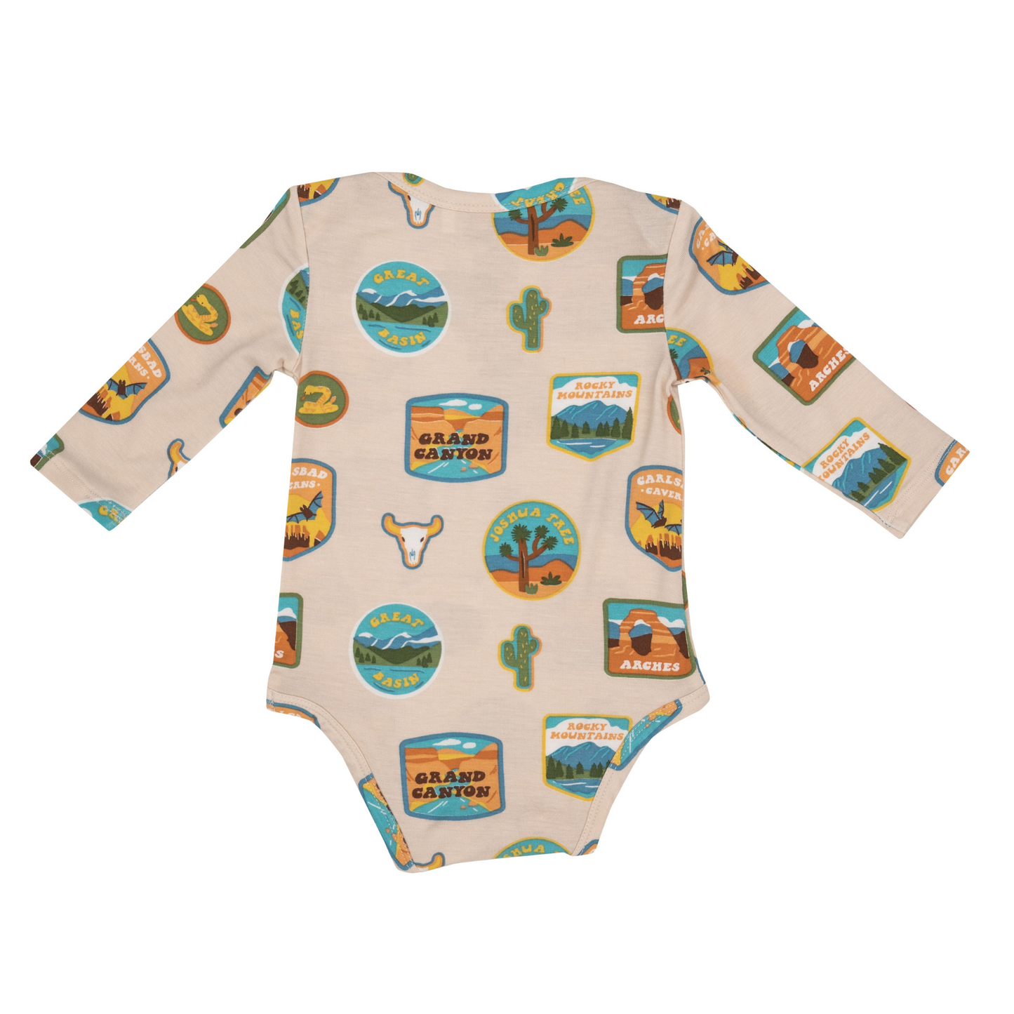 Bodysuit, National Park Patches Southwest