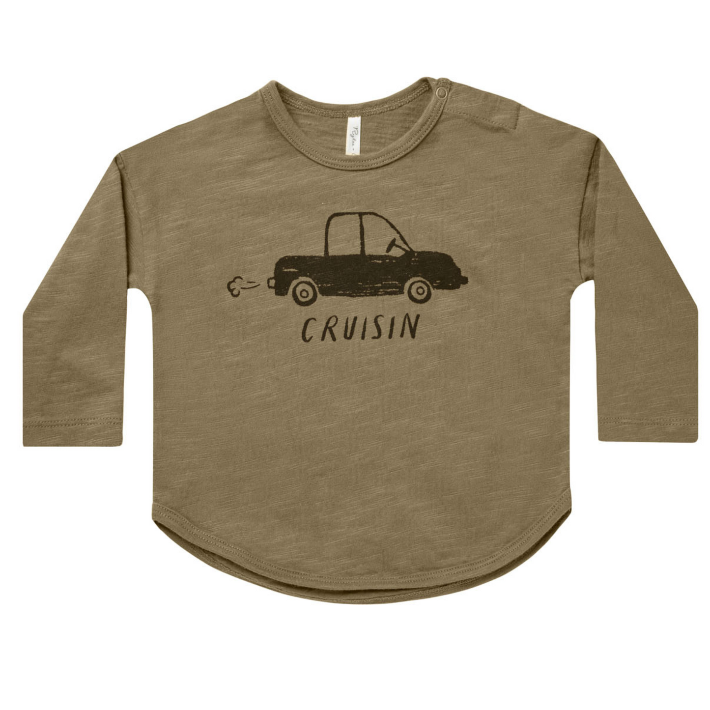 Rylee & Cru Long Sleeve Pocket Tee, Cruisin