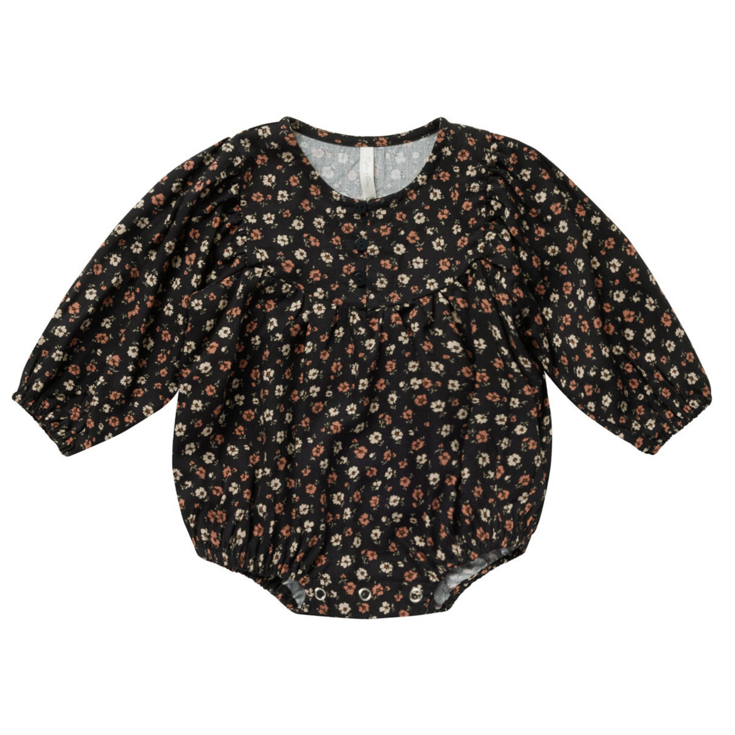 Rylee & Cru Gwen Romper, Dark Floral