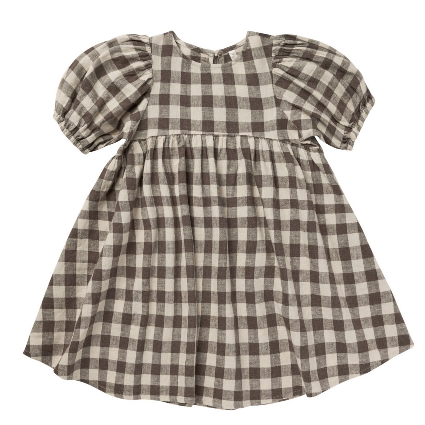 Rylee & Cru Marley Dress, Charcoal Check