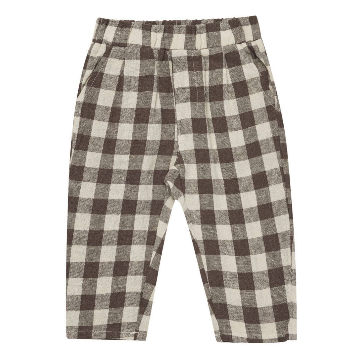 Rylee & Cru Otis Pant, Charcoal Check