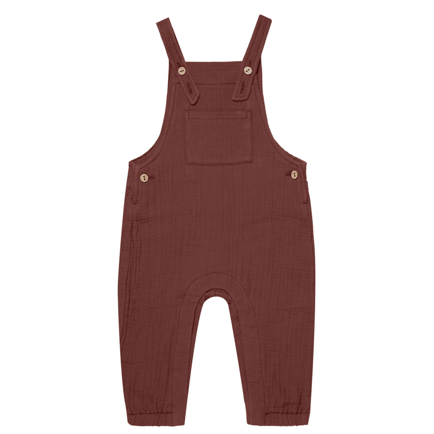 Organic Baby Overall, Plum