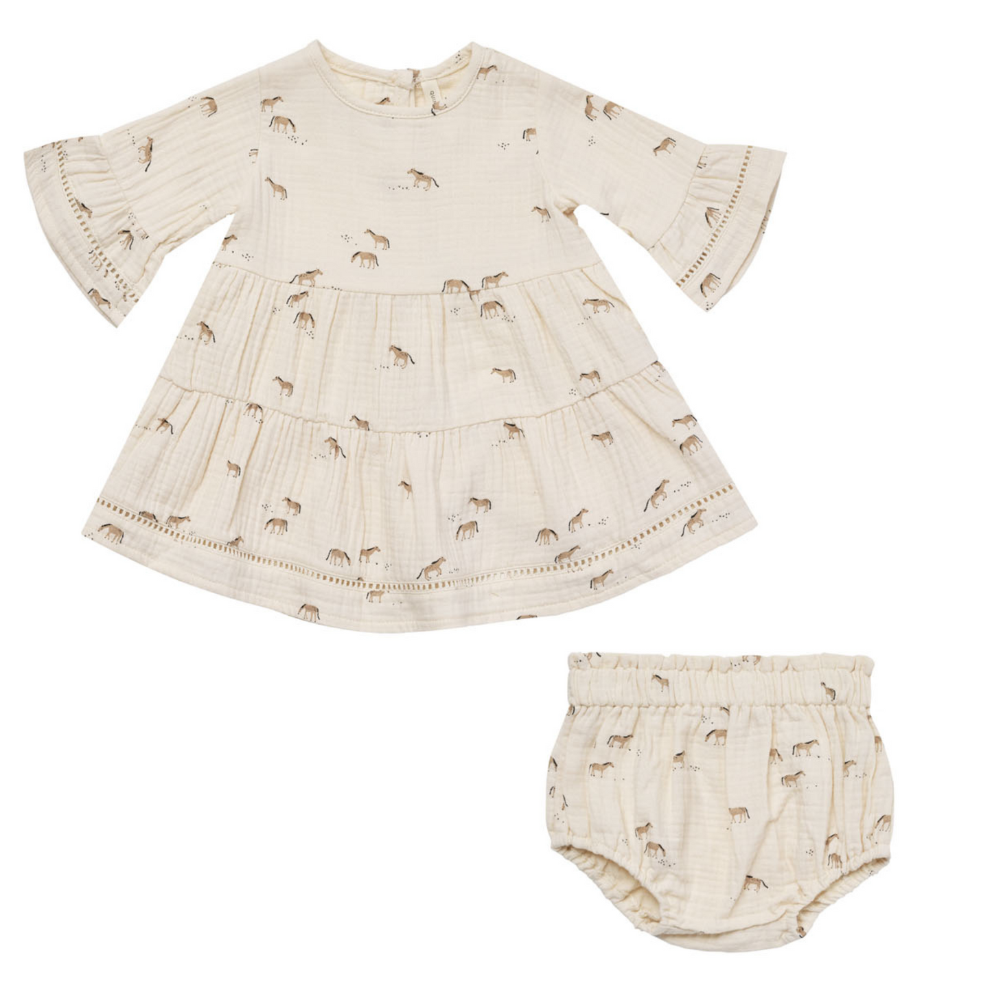Organic Belle Dress, Horses