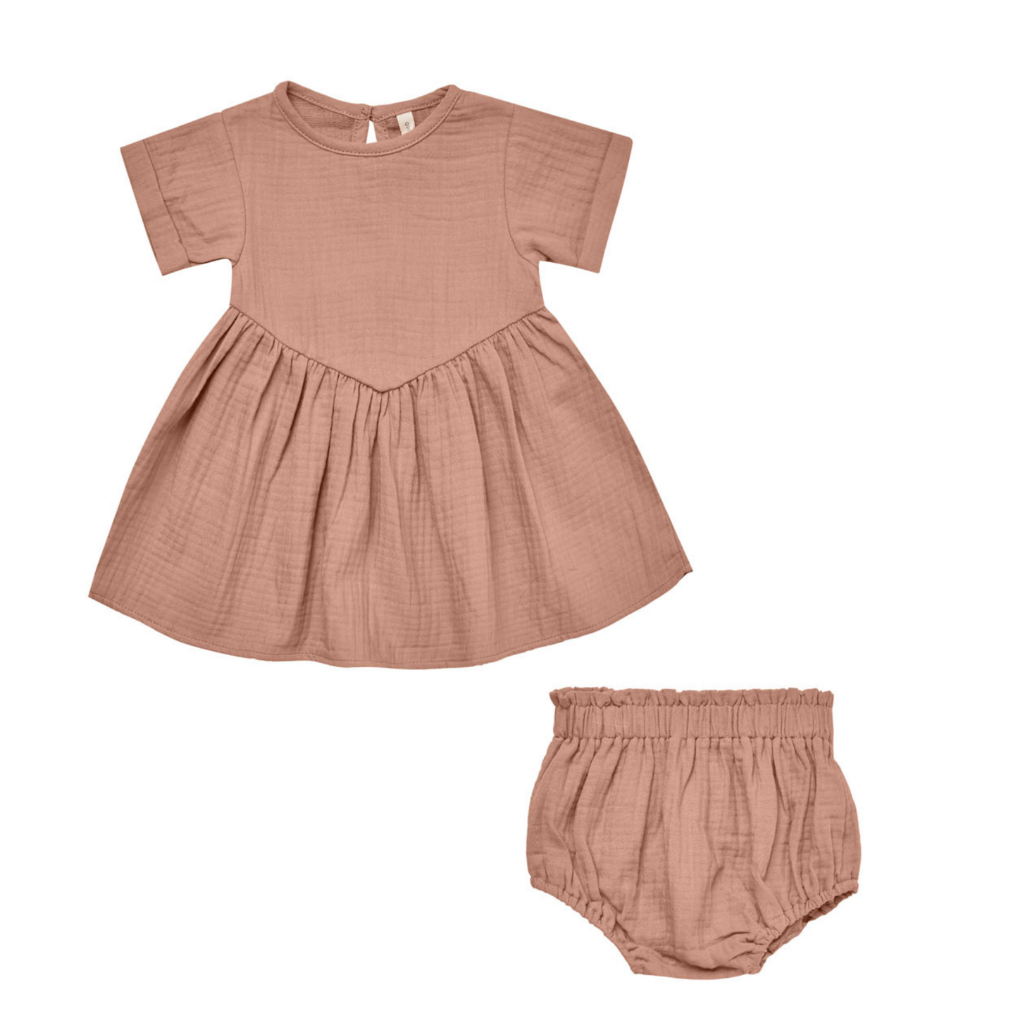 Organic Brielle Dress, Rose