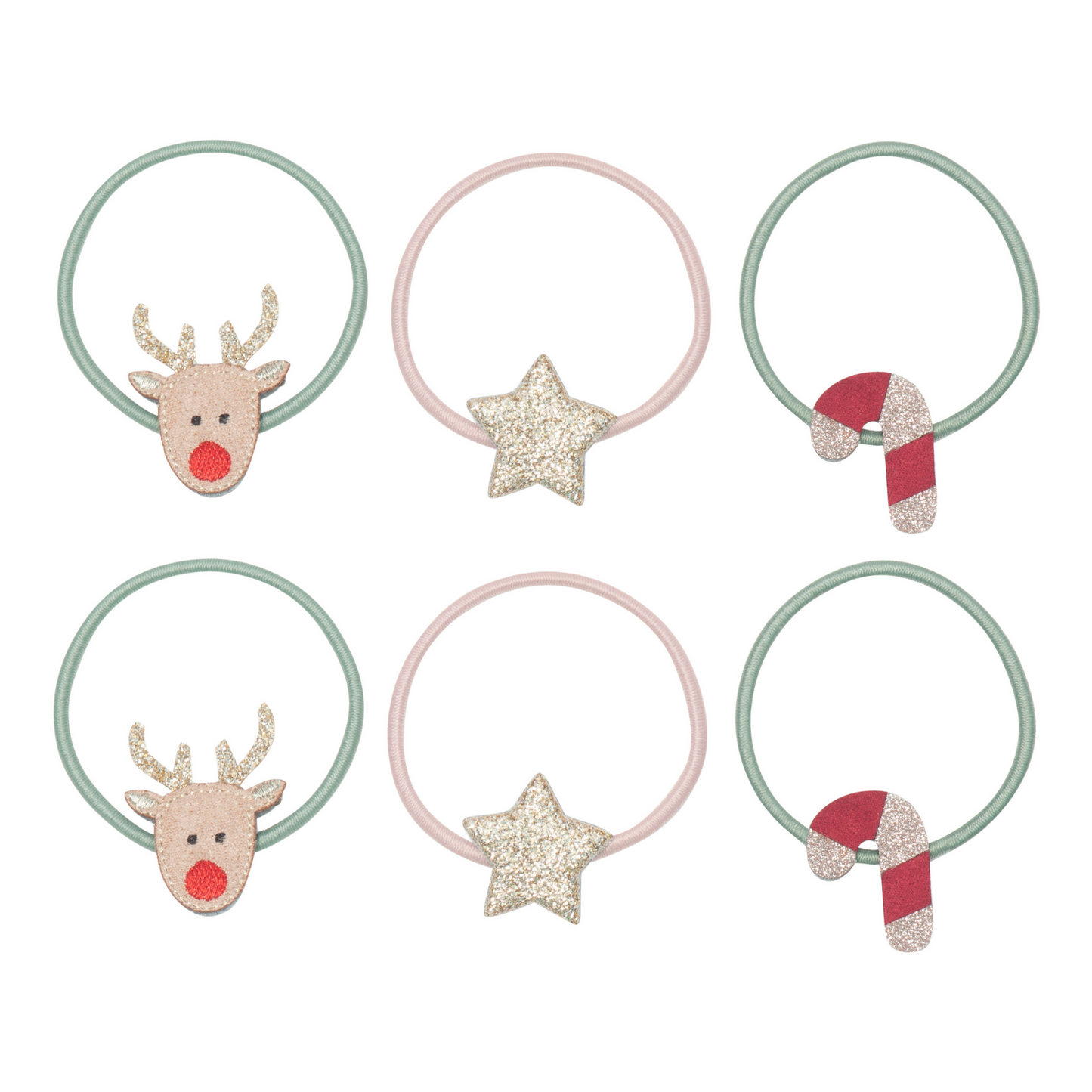 Christmas Hair Ponies Set