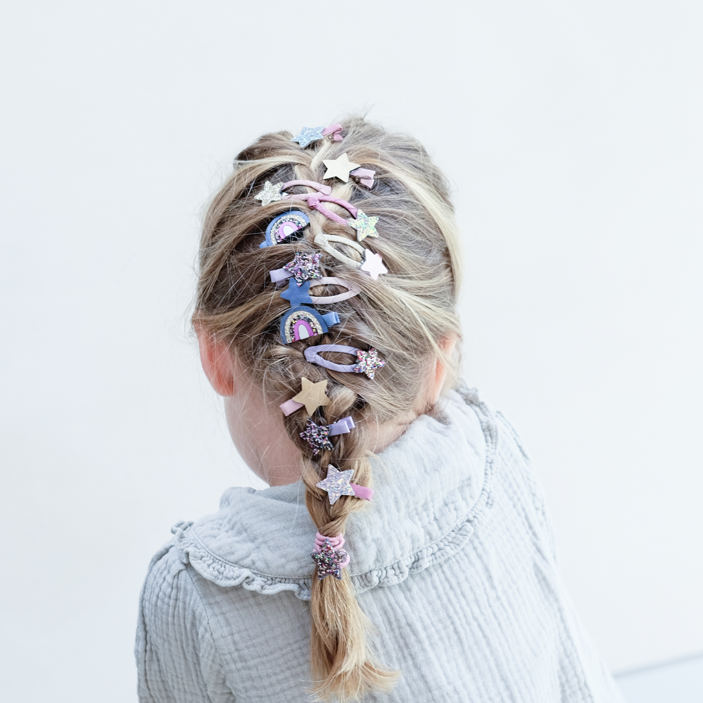 Christmas Stellina Mini Hair Clips
