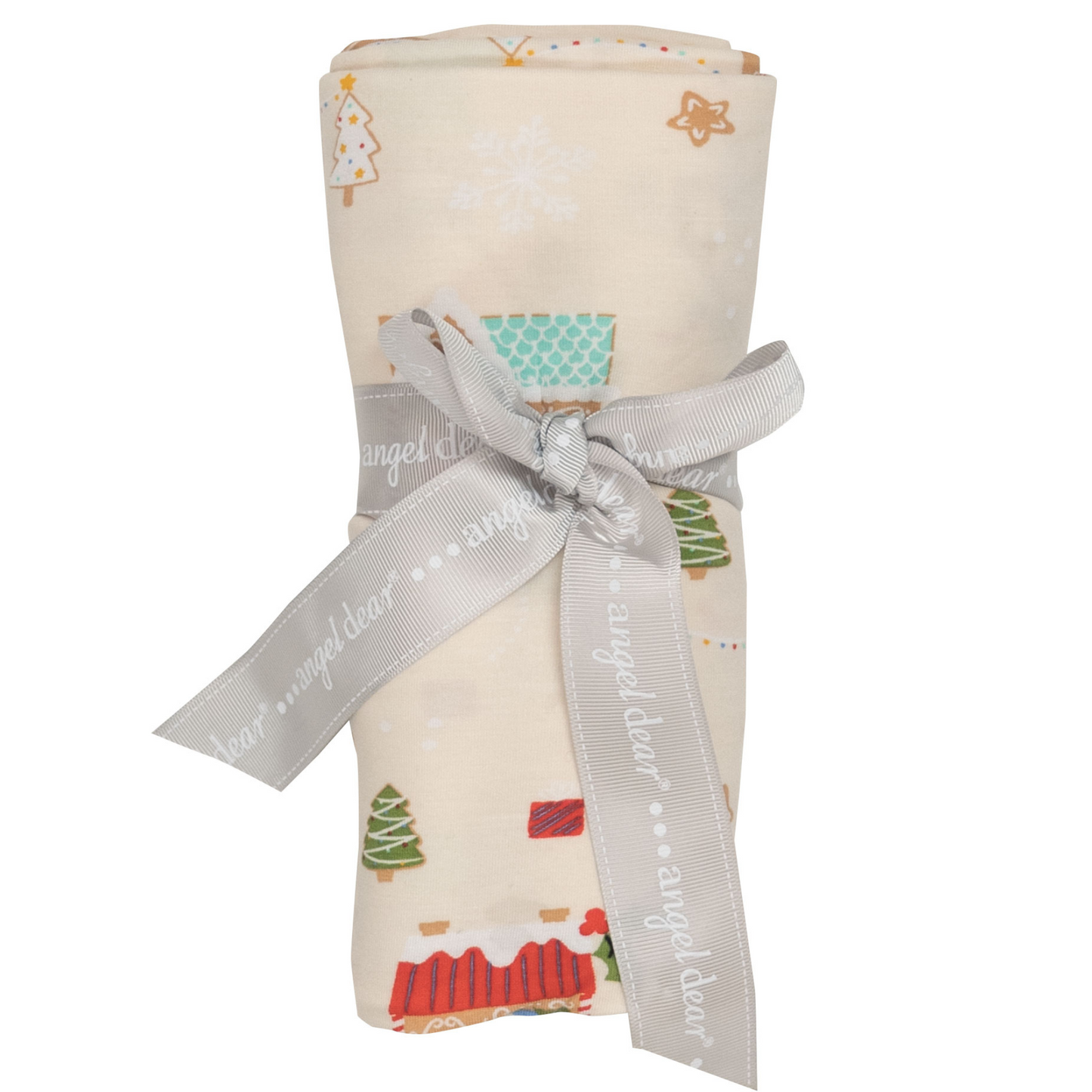 Stretch Swaddle, Gingerbread Village