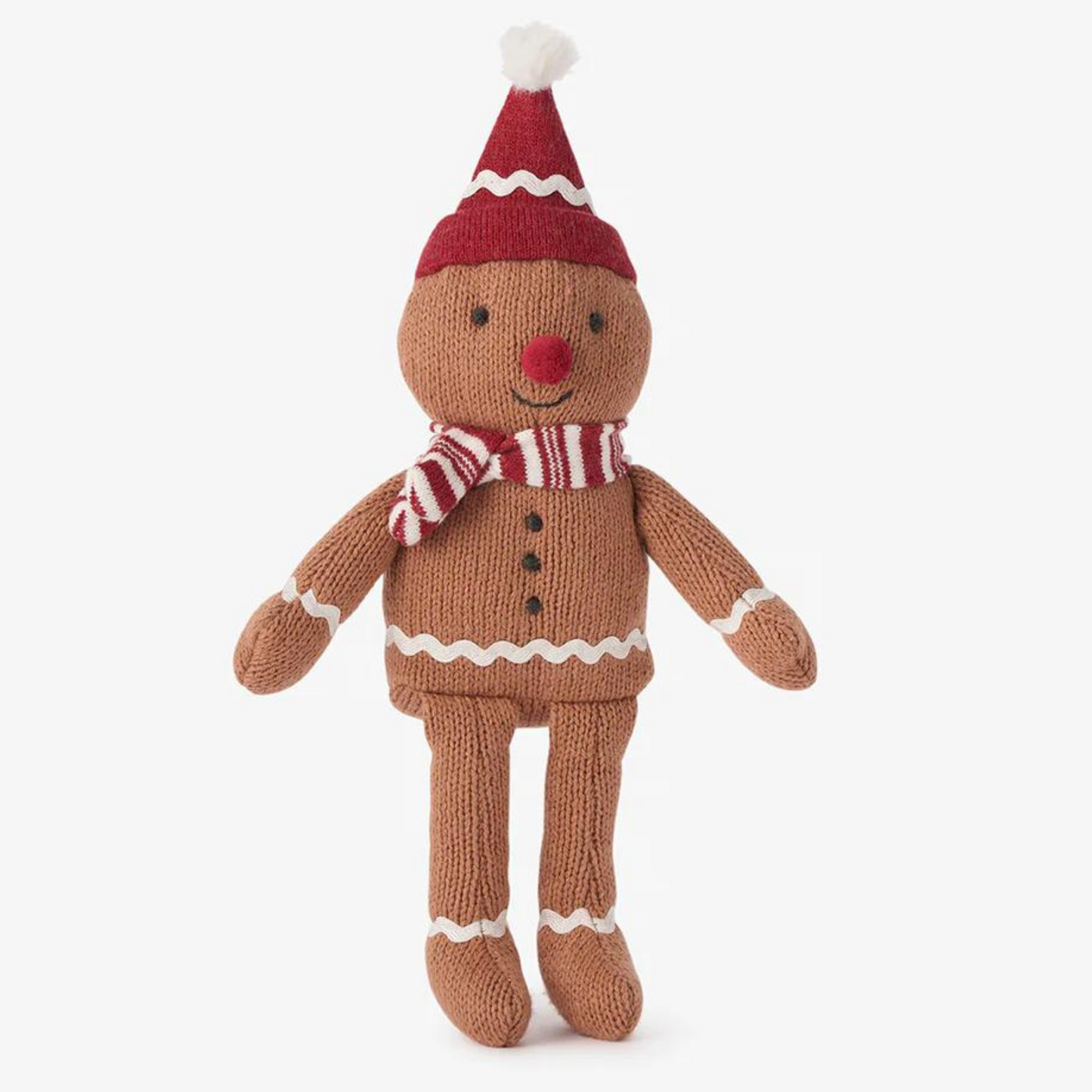 Jolly Gingerbread Knit Toy in Gift Box