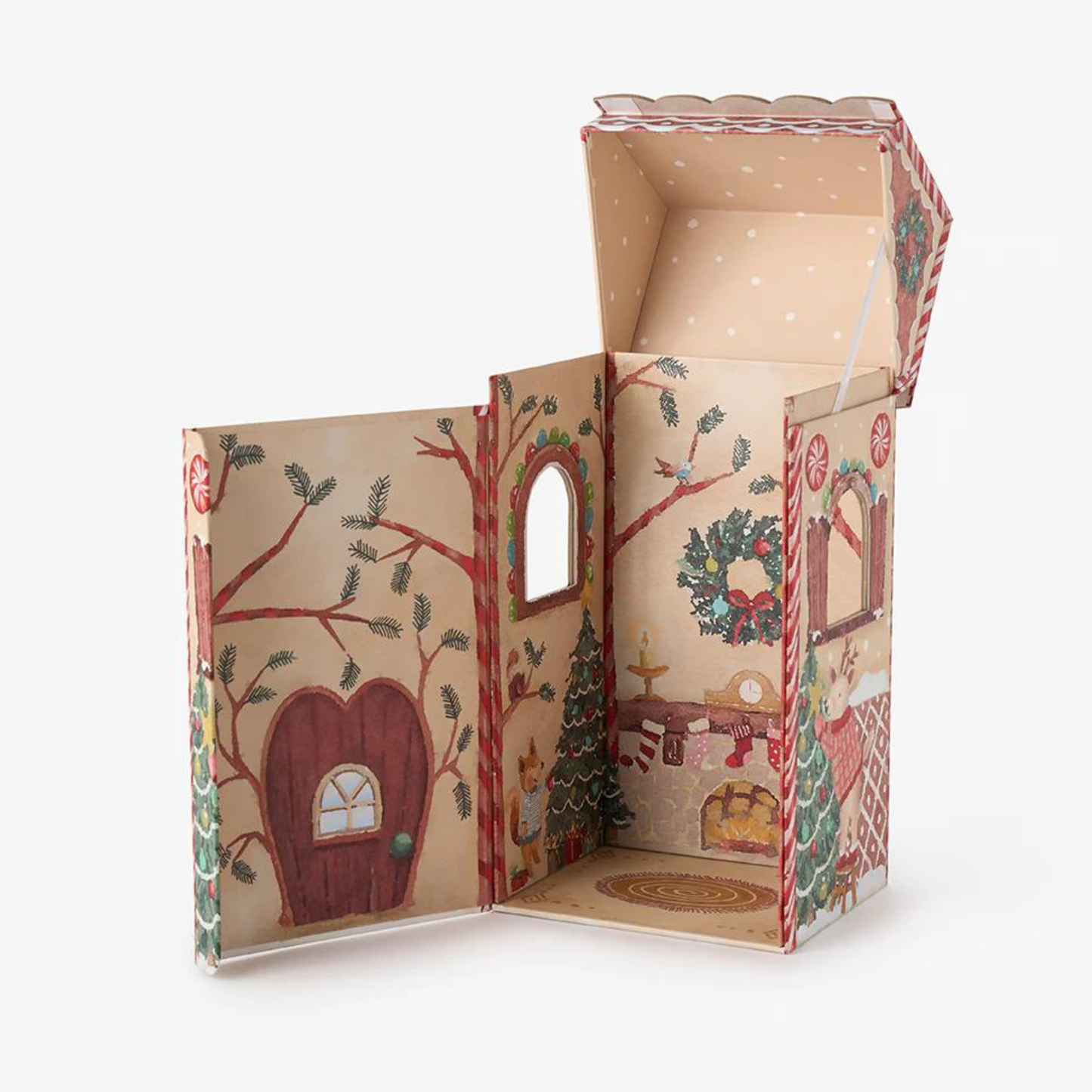 Jolly Gingerbread Knit Toy in Gift Box