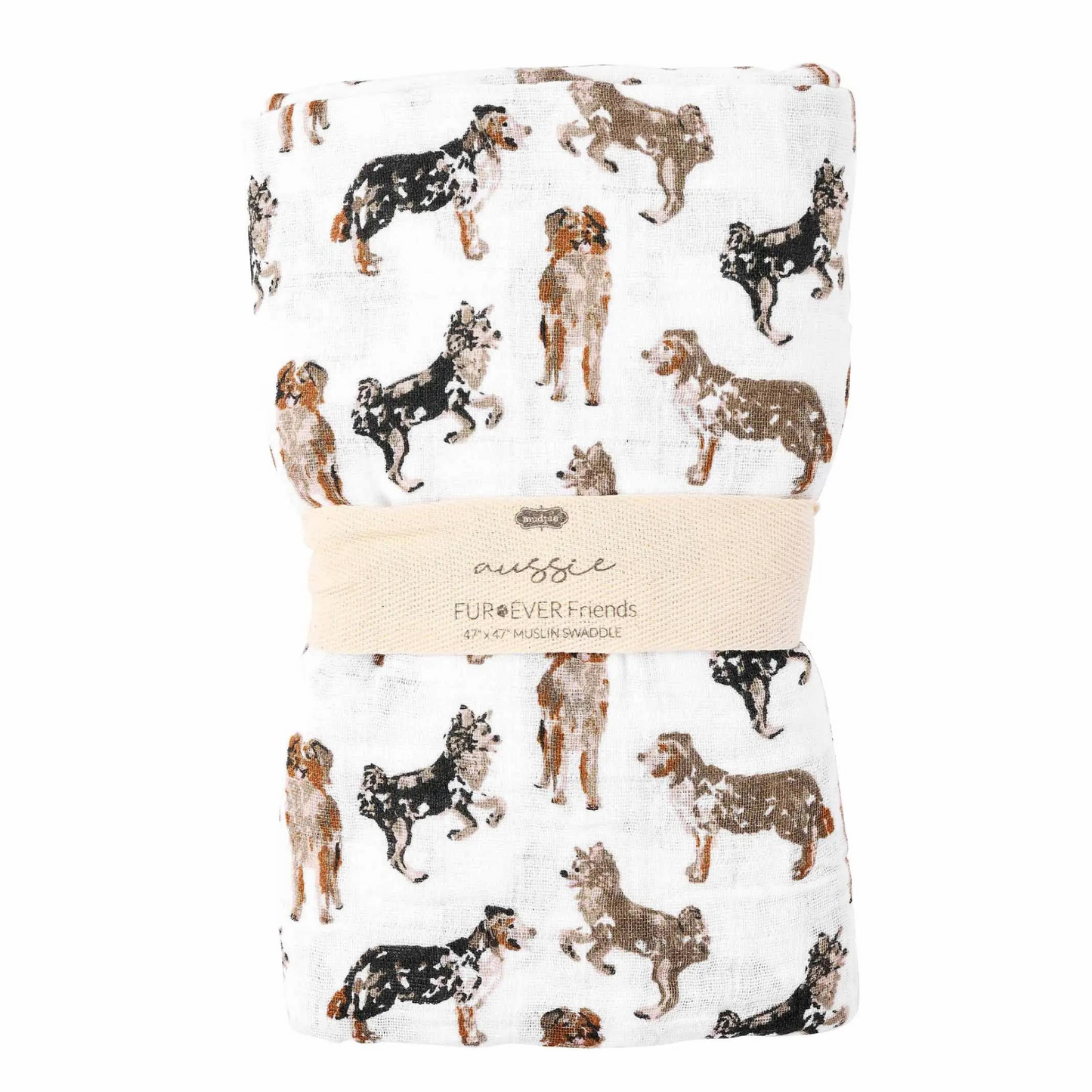 Aussie Muslin Swaddle Blanket