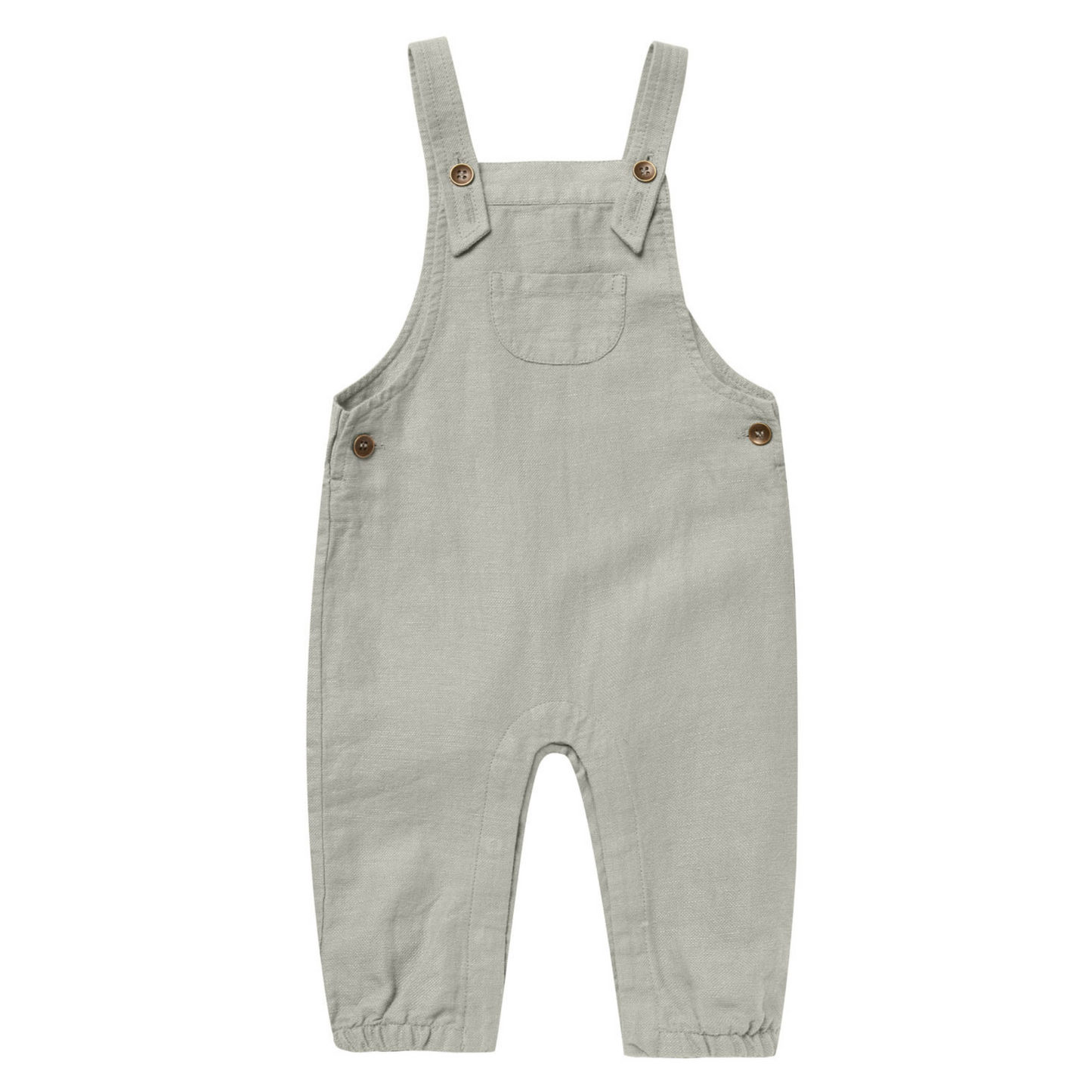Rylee & Cru Baby Overalls, Pewter