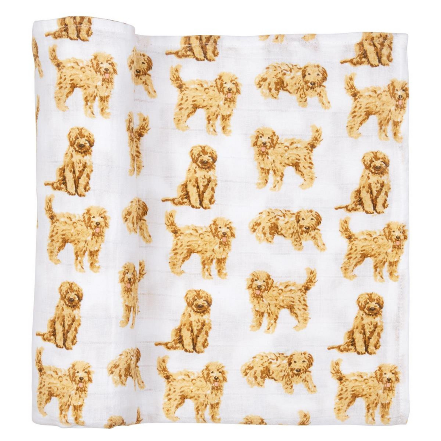 Doodle Muslin Swaddle Blanket