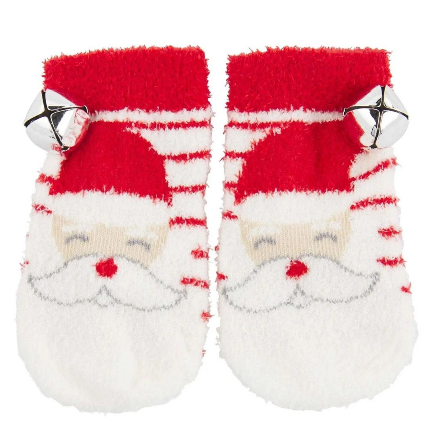 Santa Jingle Bell Socks