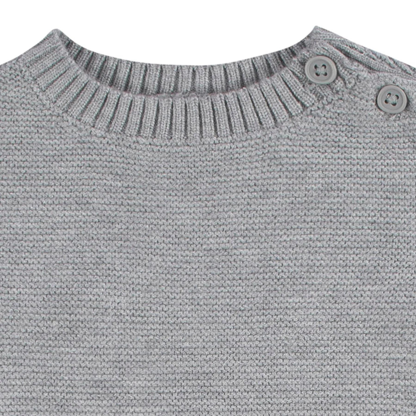 Sweater Knit Romper, Raccoon