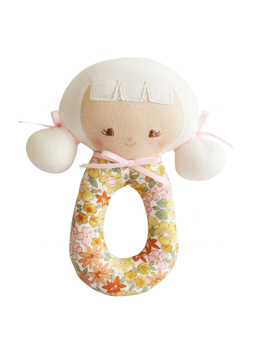 Audrey Grab Rattle Toy, Sweet Marigold