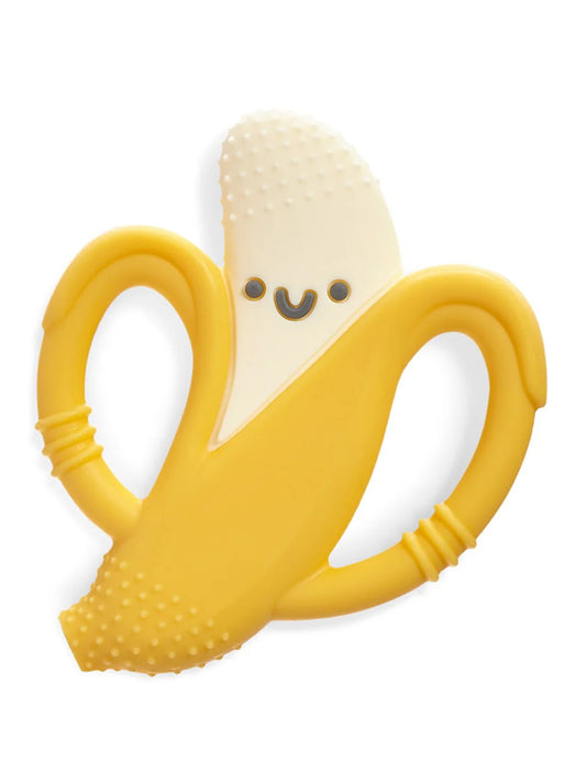 Chew Crew™ Silicone Handle Teether, Beckett the Banana