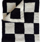 Phufy® Bliss Checker Blanket, Black