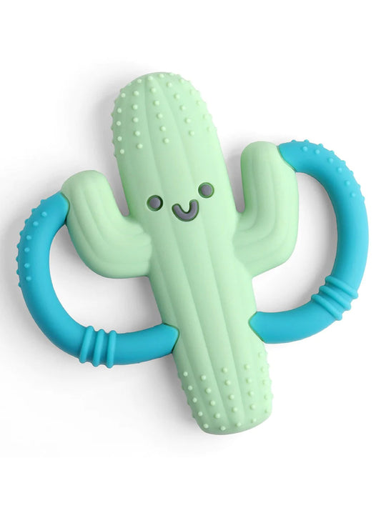 Chew Crew™ Silicone Handle Teether, Cooper the Cactus