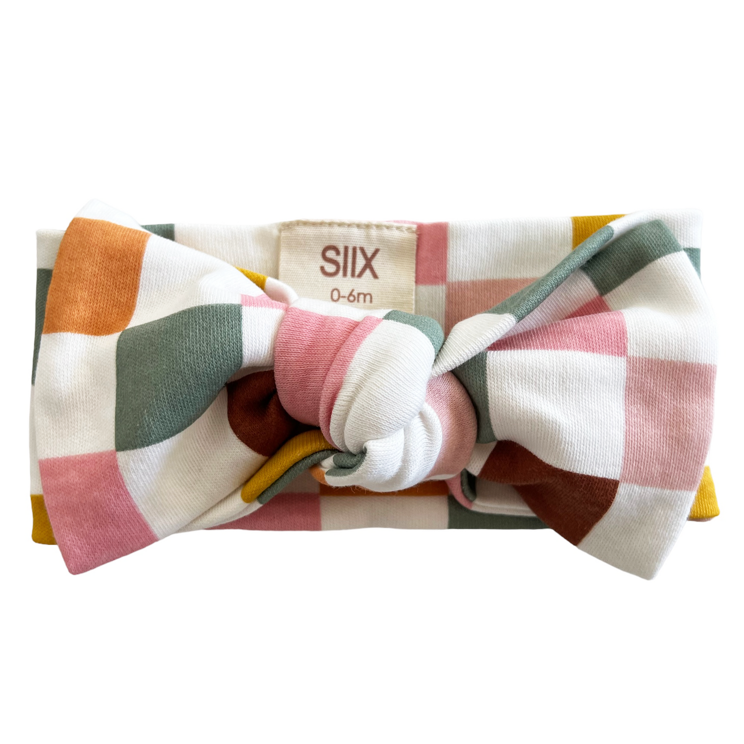 Cake Pop Checkerboard / Organic Bow