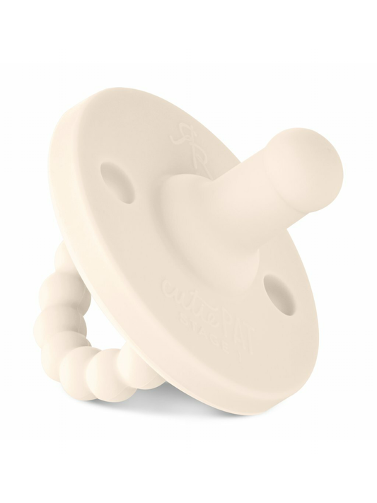 Cutie PAT Round Pacifier, Ivory